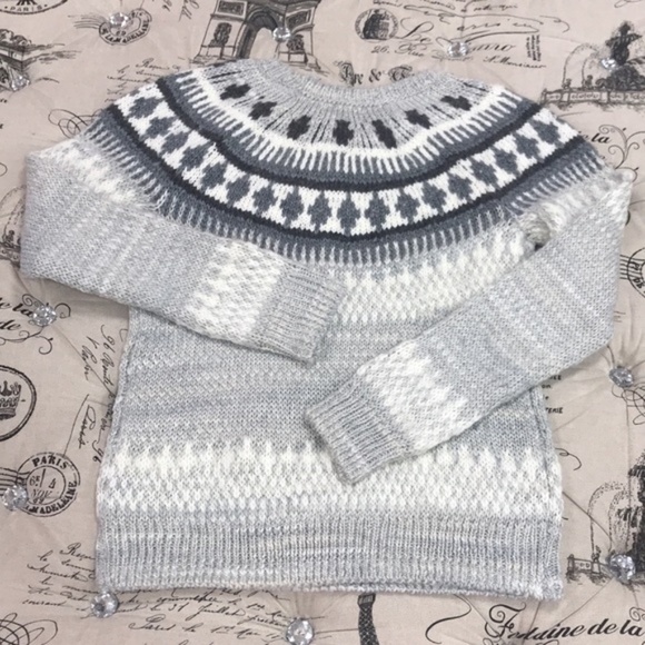 LUCKY BRAND Geo Pattern Sweater - Picture 4 of 4